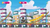 Robin Super Titans Go superhero Moto Racing Screen Shot 2