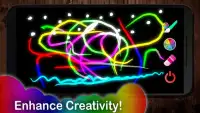 Kids Glow Doodler Neon Fun Art  2017 Screen Shot 4