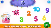 Learning numbers for kids! Screen Shot 1
