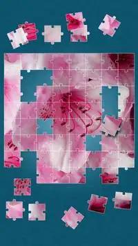 꽃 퍼즐 지그소 퍼즐 게임 Screen Shot 2