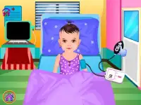 Gadis perawatan perut game Screen Shot 2