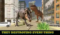 Dinosaurs City Attack : Dinosaurs Games Screen Shot 1
