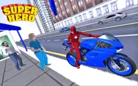 Light Speed Hero Bike Taxi Driving Game Screen Shot 2