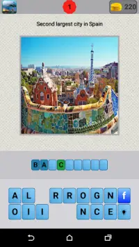 Cities Quiz Screen Shot 0