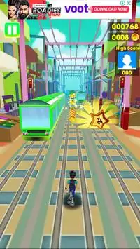 Super Subway Train Runner Screen Shot 4