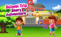 história de aventura de viagem de escola - viagem Screen Shot 5