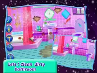 School Girls House Cleaning Games Screen Shot 2