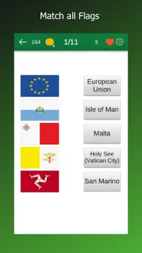 Banderas de todos los países del mundo - Prueba Screen Shot 5