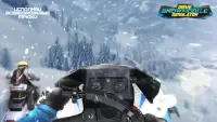 Вождение Снегоход Симулятор Screen Shot 0