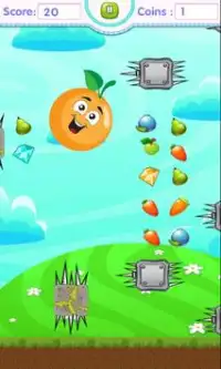 Orange Fruits Jump Screen Shot 2