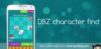 DBZ Character Find Screen Shot 3