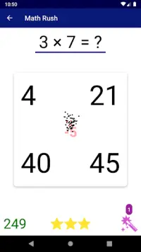 Math Rush Quiz Card Game Screen Shot 7
