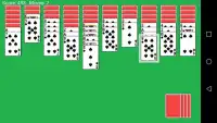 Spider Solitaire Screen Shot 3