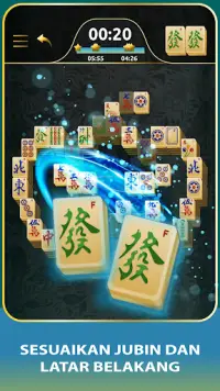 Mahjong Solitaire: majung game Screen Shot 3