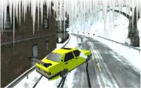 Snowy City Car Drift Screen Shot 3