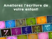 Écriture manuscrite - Jeux éducatifs pour enfants Screen Shot 0