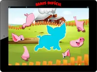 Jogos de quebra cabeça animais : jogos infantis Screen Shot 11