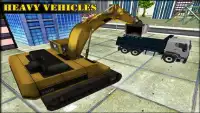 Sand Excavator Crane Sim 3D Screen Shot 11