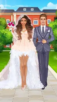 Cô dâu chú rể đám cưới: thời trang công chúa 2018 Screen Shot 1