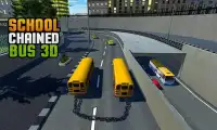 Chained School Bus simulatore 3d Screen Shot 1