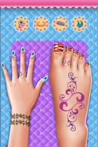 Pregnant Princess Nail Art Screen Shot 7