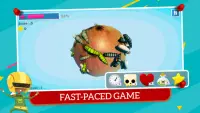 Apple Guard: Worm Attack Protect Games Screen Shot 0