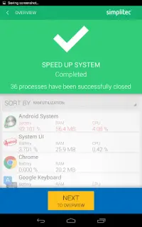 simpli Clean Mobile  - BOOSTER & CLEANER Screen Shot 11