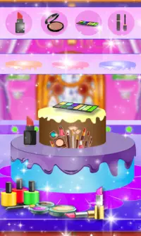 Make Up Cosmetic Box Cake Maker -Best Cooking Game Screen Shot 3