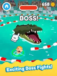 Shark Escape 3D - Swim Fast! Screen Shot 10