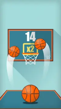 Basketball FRVR - Стреляйте обручем и слэм данк! Screen Shot 0