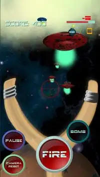 Alien Destruction-Augmented Reality Game Screen Shot 2