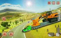 Construction Trucks & Heavy Excavator Transporter Screen Shot 0