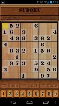 Sudoku final Screen Shot 1