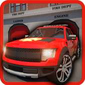 Fire Truck Parking 3D 2