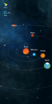 Idle Galaxy-Planet Creator Screen Shot 2