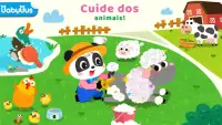 "Fazenda de Animais  do Bebê Panda" Screen Shot 0