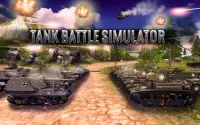 Simulador de batalla de tanques Screen Shot 0
