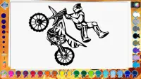 Pintar Motos - 48 Pra Colorir Screen Shot 2