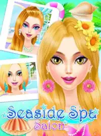 Seaside Spa Salon: Girls Games Screen Shot 3