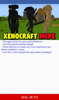 Addon XENOCRAFT per Minecraft PE Screen Shot 0