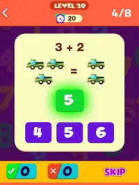 Math Duel: Two Player Math Game Screen Shot 7
