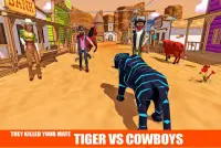tijger simulator: stadsspel overleving RPG Screen Shot 7