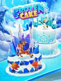 Icy Cake Desserts - Princess Ice Food Screen Shot 1