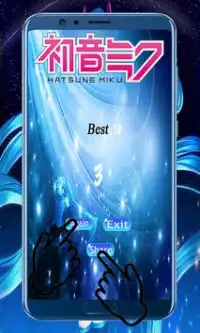 Hatsune Miku Piano Game Screen Shot 3