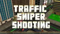 Traffic Sniper Shooting Screen Shot 0