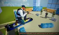 Flying Hover-Board Sniper Shooter: Crime Fighter Screen Shot 0