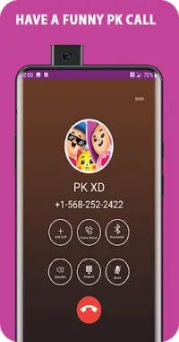 video call, chat simulator and game for pk xd Screen Shot 2