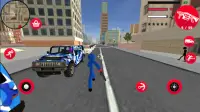 Spider SuperHero Stickman Rope Hero Strange Vegas Screen Shot 1