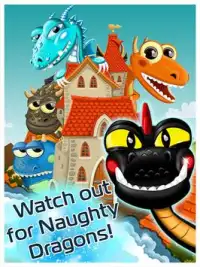 Naughty Dragons: Match3-Puzzle Screen Shot 2