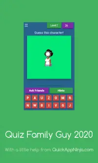 Quiz Family Guy 2020 Screen Shot 2